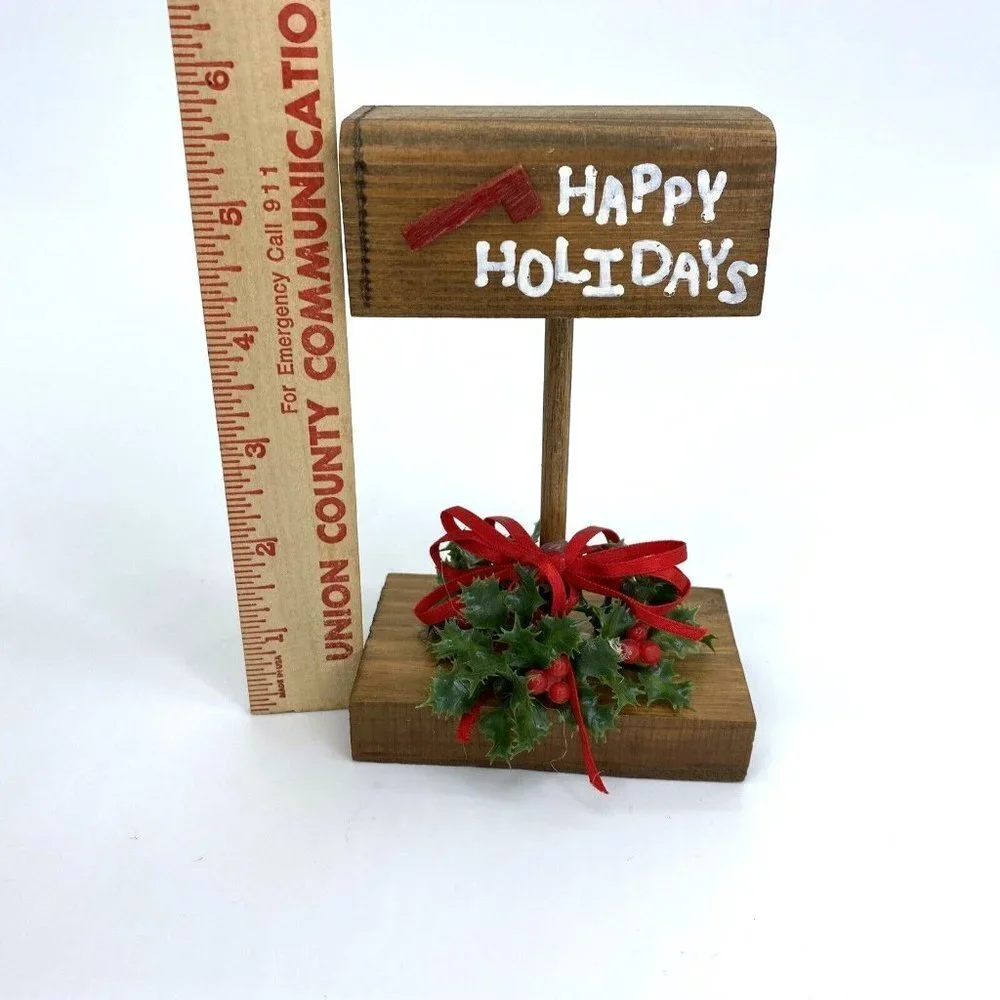 Christmas Decor Lot Primitive Farmhouse Wood Fabric Wreath Reindeer Set 6 Rustic